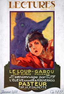 Le loup-garou, 1923 (gravure) - . .