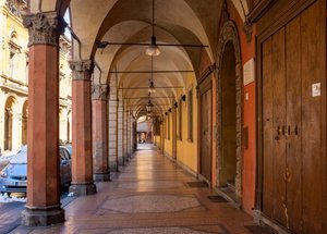 Via Galliera, Bologne, Italie