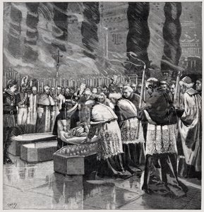 Mort du pape Léon XIII - . .