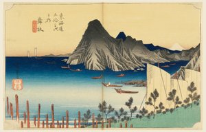Maisaka, Imaki Point, dans Les Cinquante-Trois Stations de la Route Tokaido - Hiroshige