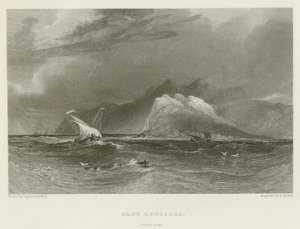 Cap Leucadia, Saut des Amants - after A.V. Copley Fielding