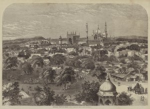 Vue générale de Delhi