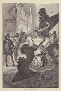 Débuts dramatiques - after Albert Robida