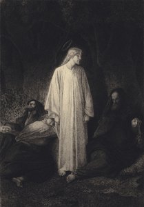 Jésus et les disciples endormis