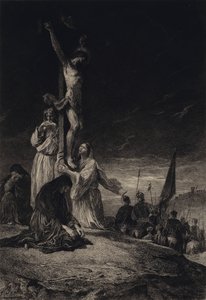 La Crucifixion - after Albert Robida