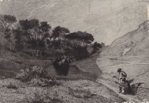 Les deux aveugles de Jéricho - after Albert Robida