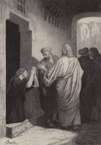 La femme de Canaan - after Albert Robida