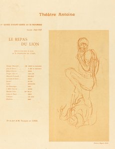 Le Repas du lion - after Auguste Rodin