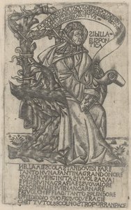 Sibylle Helléspontique - after Baccio Baldini