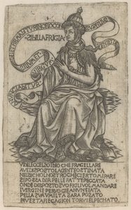 Sibylle Phrygienne - after Baccio Baldini