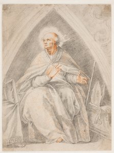 Saint Grégoire assis