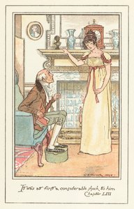 Illustration pour Emma de Jane Austen - after Charles Edmund Brock
