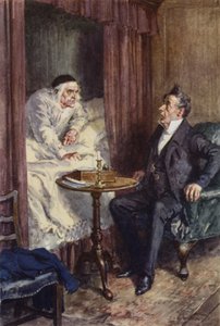 Illustration pour Martin Chuzzlewit - after Charles Edmund Brock