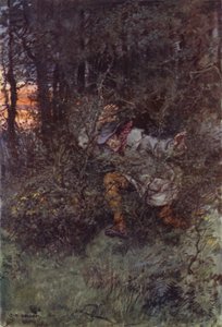 Illustration pour Martin Chuzzlewit - after Charles Edmund Brock