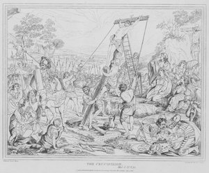 La crucifixion, Matthieu - after Charles Le Brun