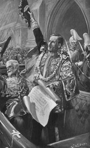 La Proclamation du Roi Édouard à Temple Bar, 24 janvier 1901