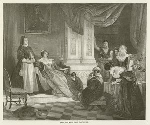 Sancho et la Duchesse - after Charles Robert Leslie
