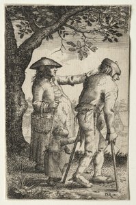 Famille de paysans - after David Vinckboons