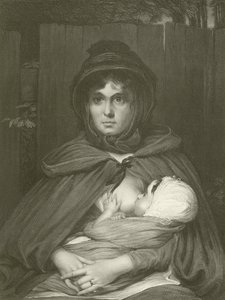 La mère gitane - after David Wilkie