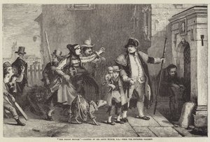 Le bedeau de la paroisse - after David Wilkie