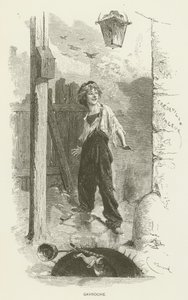Gavroche - after Emile Antoine Bayard