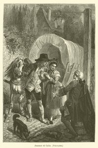 Jeannot et Colin, Voltaire - after Emile Antoine Bayard