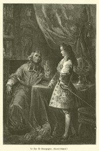 Le duc de Bourgogne, Saint-Simon - after Emile Antoine Bayard