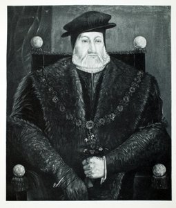 Charles Brandon, duc de Suffolk, c.1544, pub. 1902 (collotype) - after English School