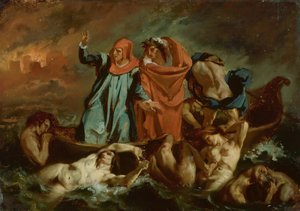 La Barque de Dante, 1840-60
