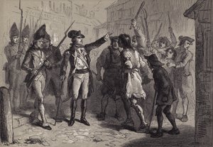 Le Gouverneur Tryon et les Régulateurs - after Felix Octavius Carr Darley