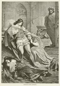 Manrico et Leonora - after Ferdinand Keller