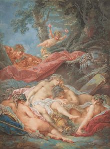 Bacchantes endormies - after François Boucher Jacques Charlier