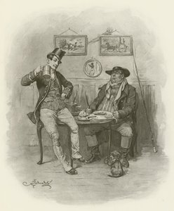Les Deux Wellers - after Frederick Barnard