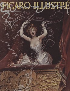 Les Serpentins. Couverture de Le Figaro Illustré, mars 1894