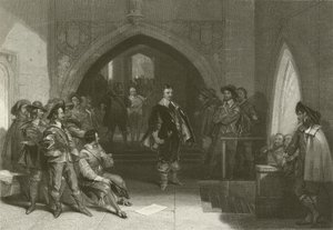 Arrestation de Strafford - after George Cattermole
