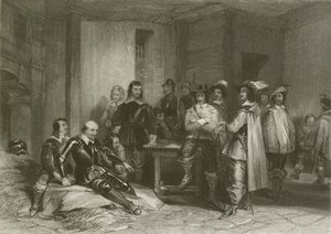 Mort du Comte de Lindsey - after George Cattermole