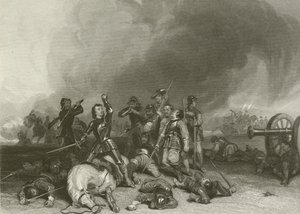 Mort du Comte de Northampton - after George Cattermole