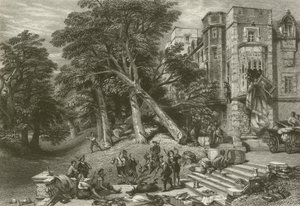 Destruction des Biens des Royalistes - after George Cattermole