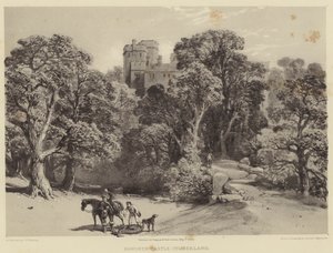 Château de Naworth, Cumberland - after George Cattermole