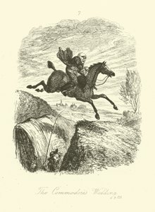Illustration pour Peregrine Pickle de Tobias Smollett - after George Cruikshank