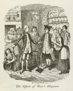 Illustration pour Tristram Shandy - after George Cruikshank