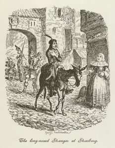 Illustration pour Tristram Shandy - after George Cruikshank