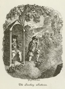 Illustration pour Tristram Shandy - after George Cruikshank