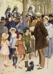 Une rue à Paris - after Gordon Frederick Browne