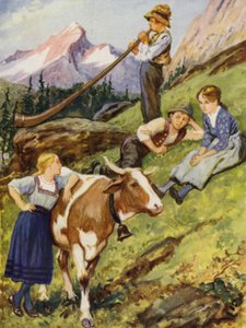 Un été suisse - after Gordon Frederick Browne