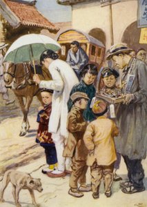 Petits Chinois - after Gordon Frederick Browne