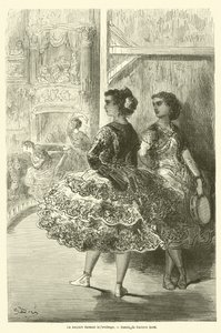 La Amparo dansant le fandango - Gustave after Dore