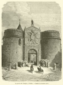 La Puerta de Visagra, à Tolède - Gustave after Dore