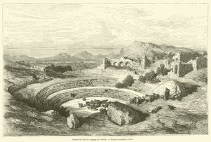 Ruines du théâtre antique de Mérida - Gustave after Dore