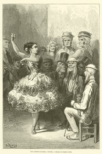 Une académie de danse, à Séville